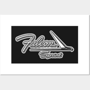 Ford Falcon Sprint Emblem - Logo Posters and Art